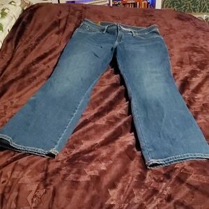 Stylish Blue Boot Cut Women's Jeans